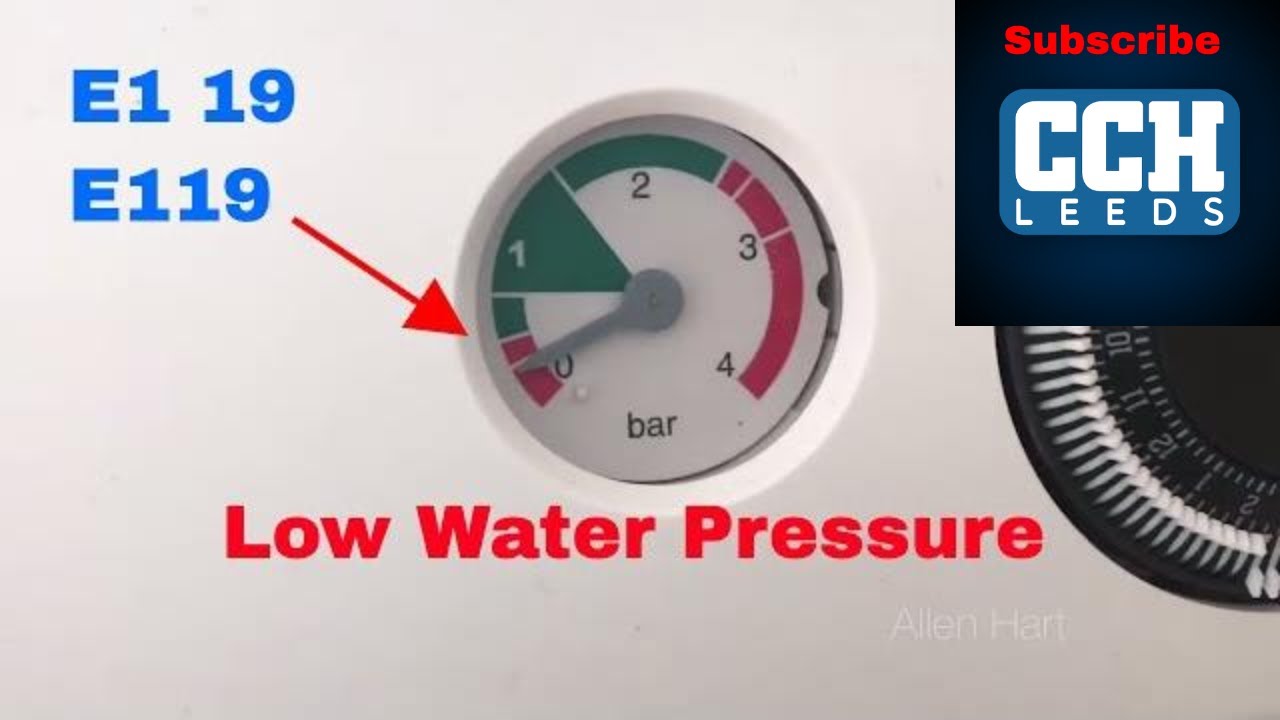 How to repair your Baxi E119 fault , Main and Potterton
