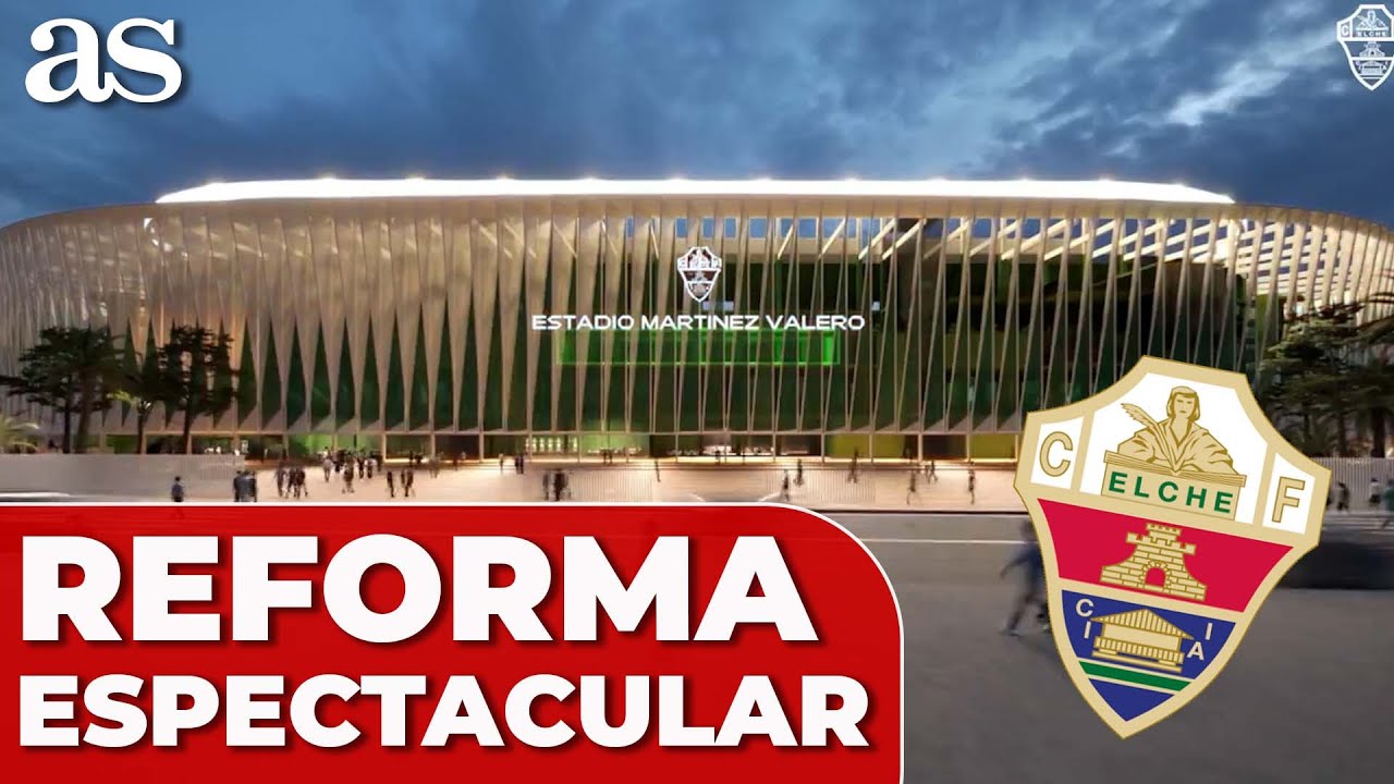 Así será el NUEVO ESTADIO MARTÍNEZ VALERO