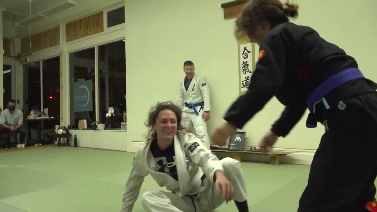 2025 Alexis Moore BJJ Blue Belt Test at Maru Dojo, San Francisco, CA.