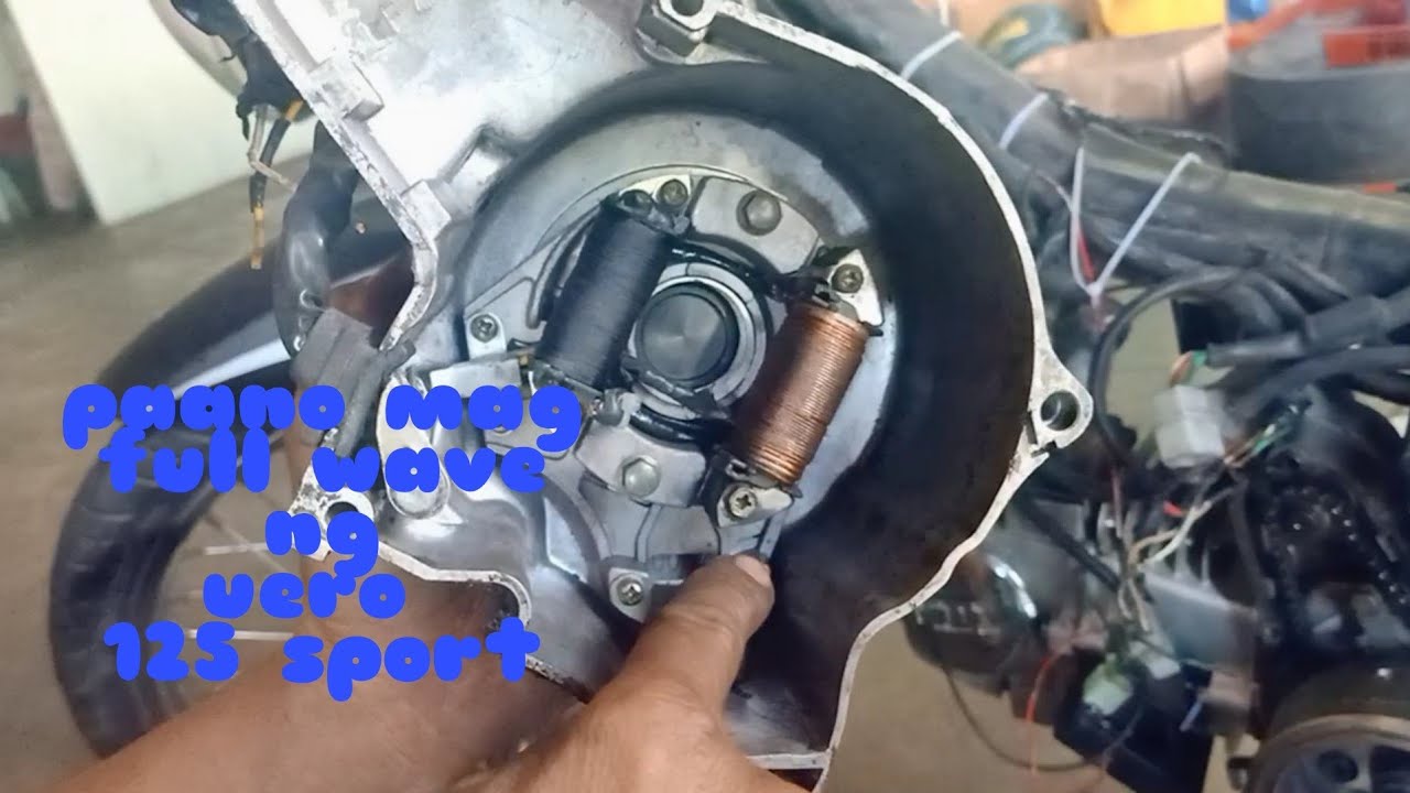 DIY paano mag full wave ng uero sport 125 #by warlisa vlog