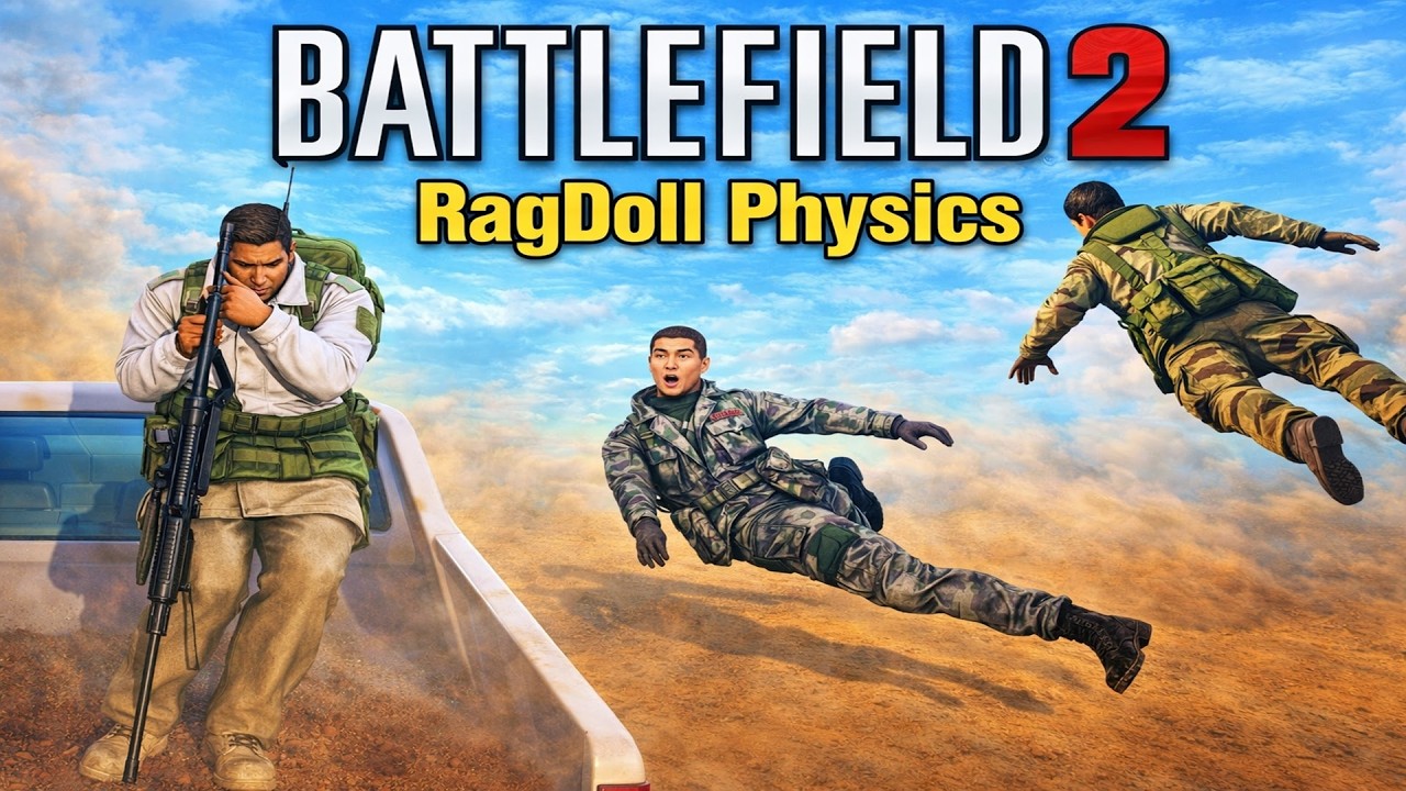 Battlefield 2 Ragdoll Physics