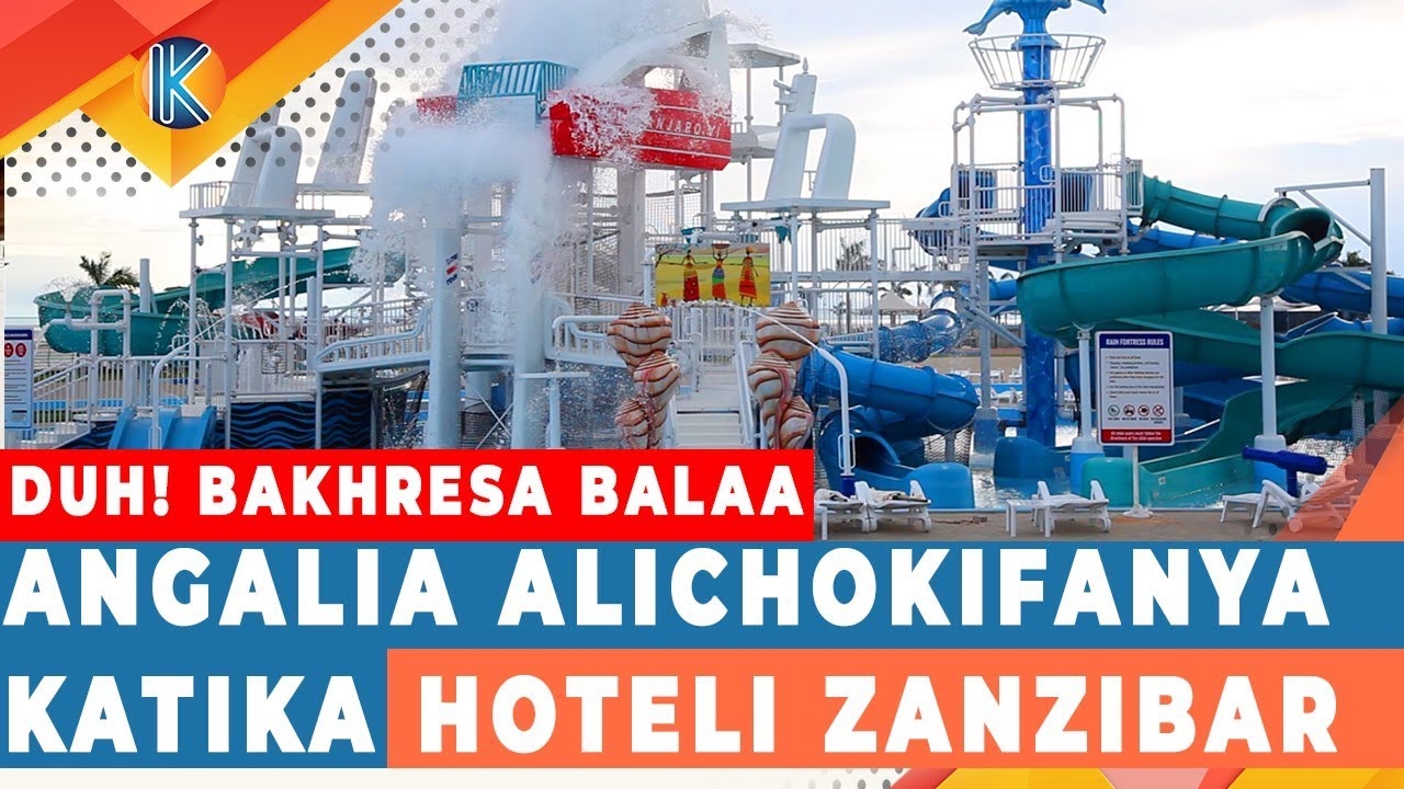 DUH! BAKHRESA BALAA | ANGALIA ALICHOKIFANYA KATIKA HOTELI ZANZIBAR