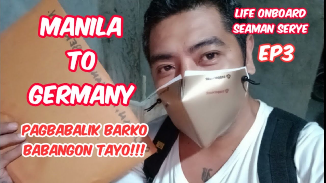 MANILA TO GERMANY BACK TO WORK
