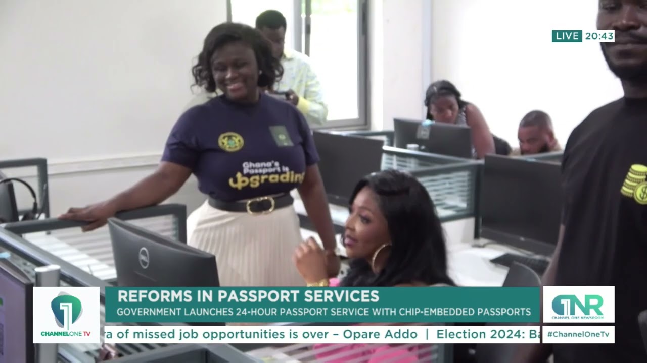 Major Passport Reform: Ghana Rolls Out Biometric Chip Passports with 24-Hour Service