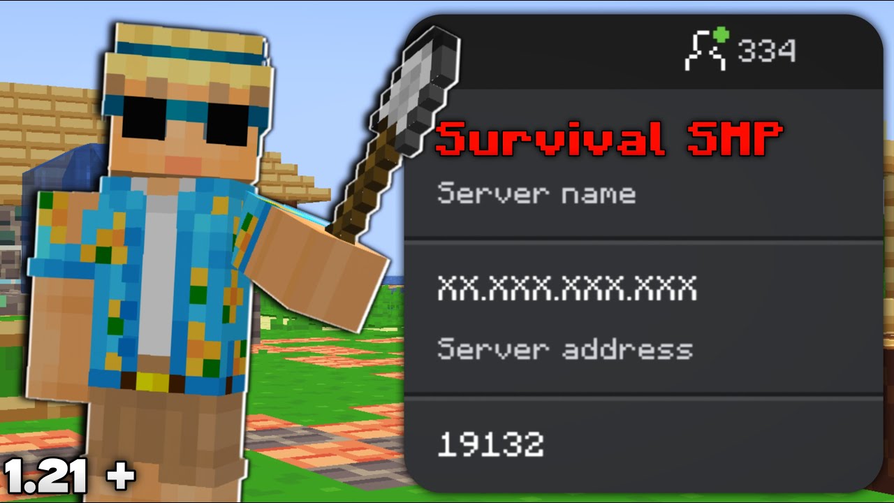 Best Minecraft Public Survival SMP Servers For PE/Java | Minecraft Public SMP 1.21 #10