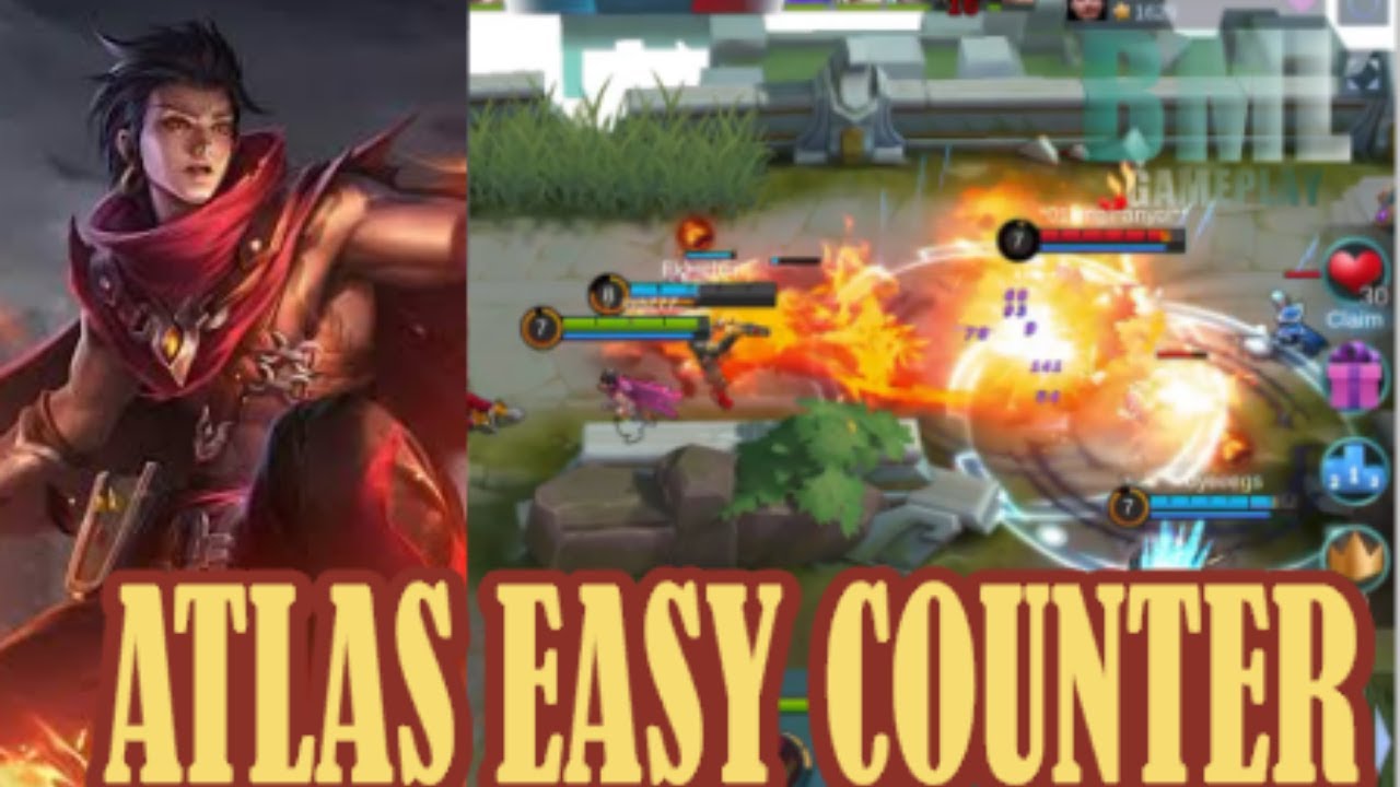 HOW TO COUNTER ATLAS | VALIR GAMEPLAY  BY wazzz | MOBILE LEGENDS: BANG BANG