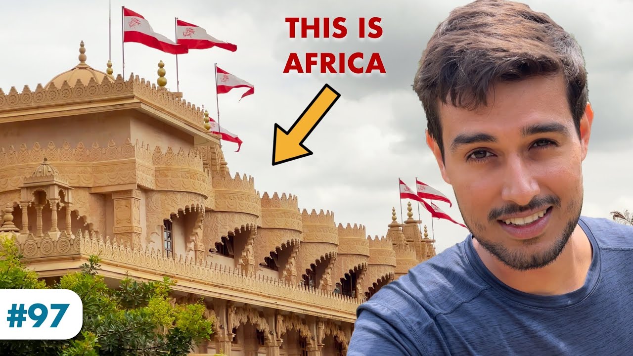 Visiting BIGGEST HINDU TEMPLE of Africa!