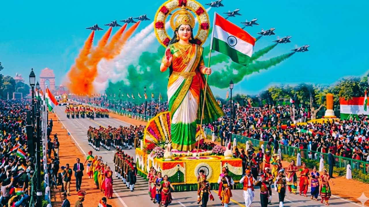 India Republic Day Parade in New Delhi, India – Epic Cultural Floats, Military Power