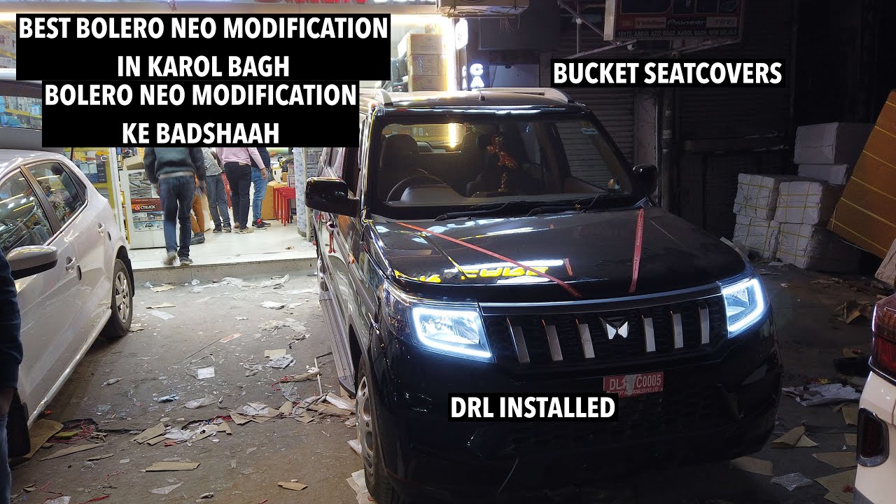 Best Bolero NEO Modified| only at Crystal Car Care, Karol Bagh #mahindraboleroneo  #crystalcarcare