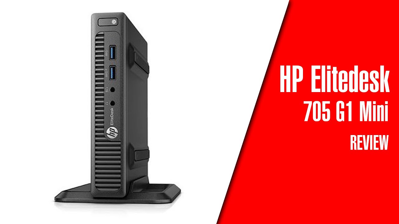 $89 HP Elitedesk 705 G1 mini 12GB RAM AMD Pro A10 7800B Radeon R7 | ThinkTiny36