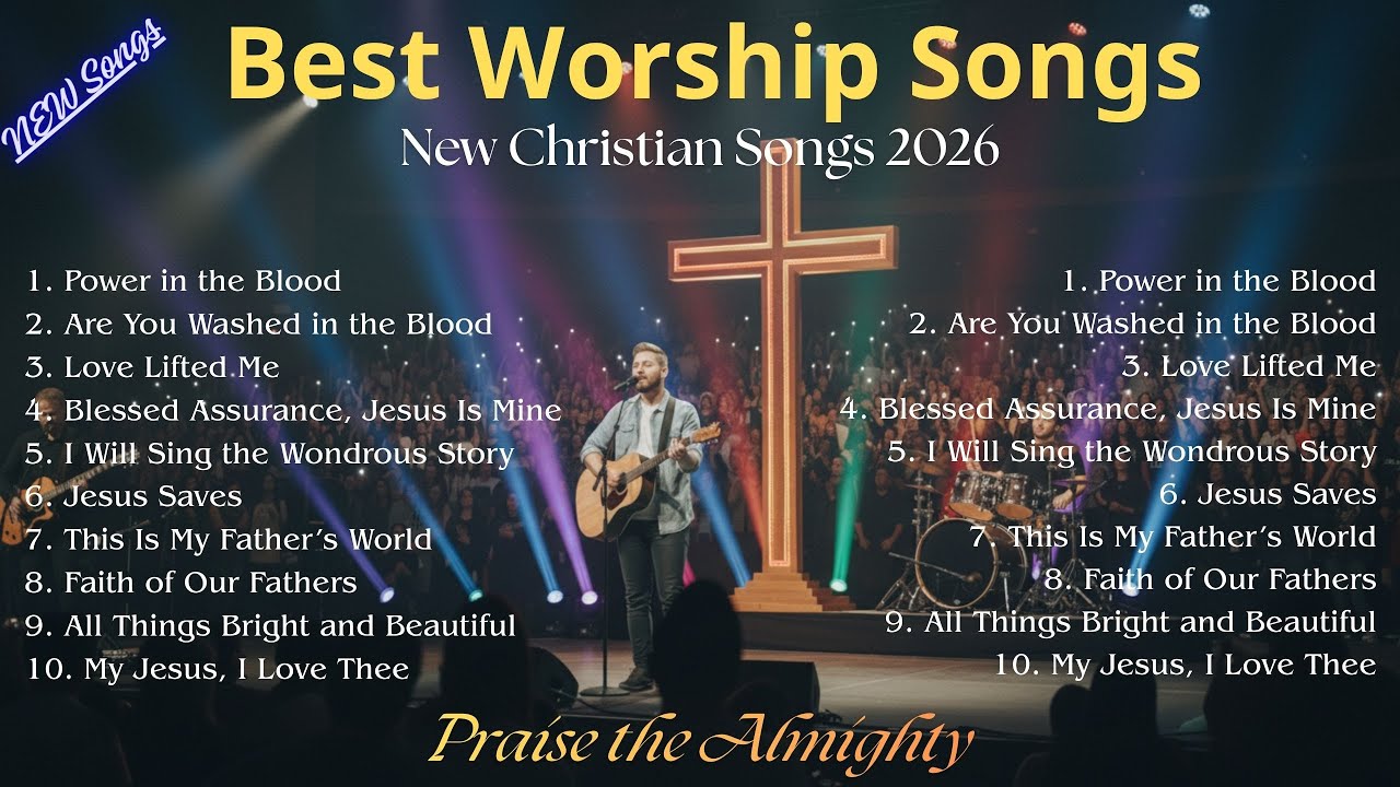 Praise And Worship Songs 2026 Collection, Best Christian Songs - New songs