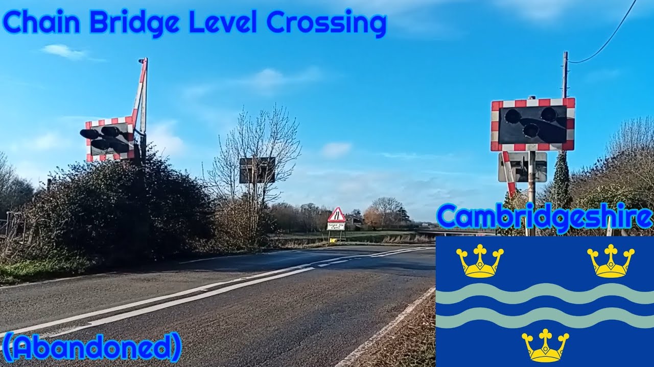 Quick Tour Of The Abandoned Chain Bridge Level Crossing, (Cambridgeshire), 31/1/2026
