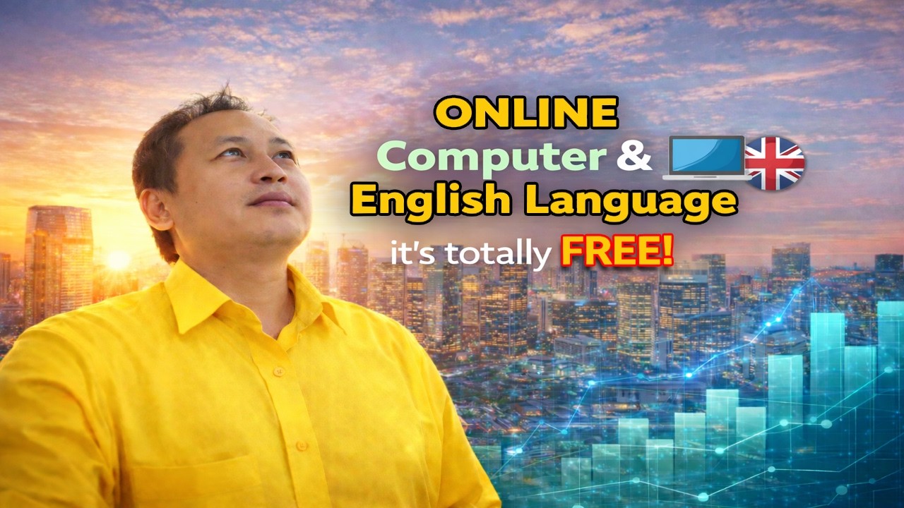 🚀 Master Computer & English Language Online – 100% FREE Course!
