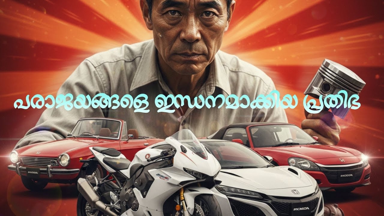 ഹോണ്ടയുടെ ചരിത്രം How a poor boy built a global automotive empire  #honda #biography #successstory