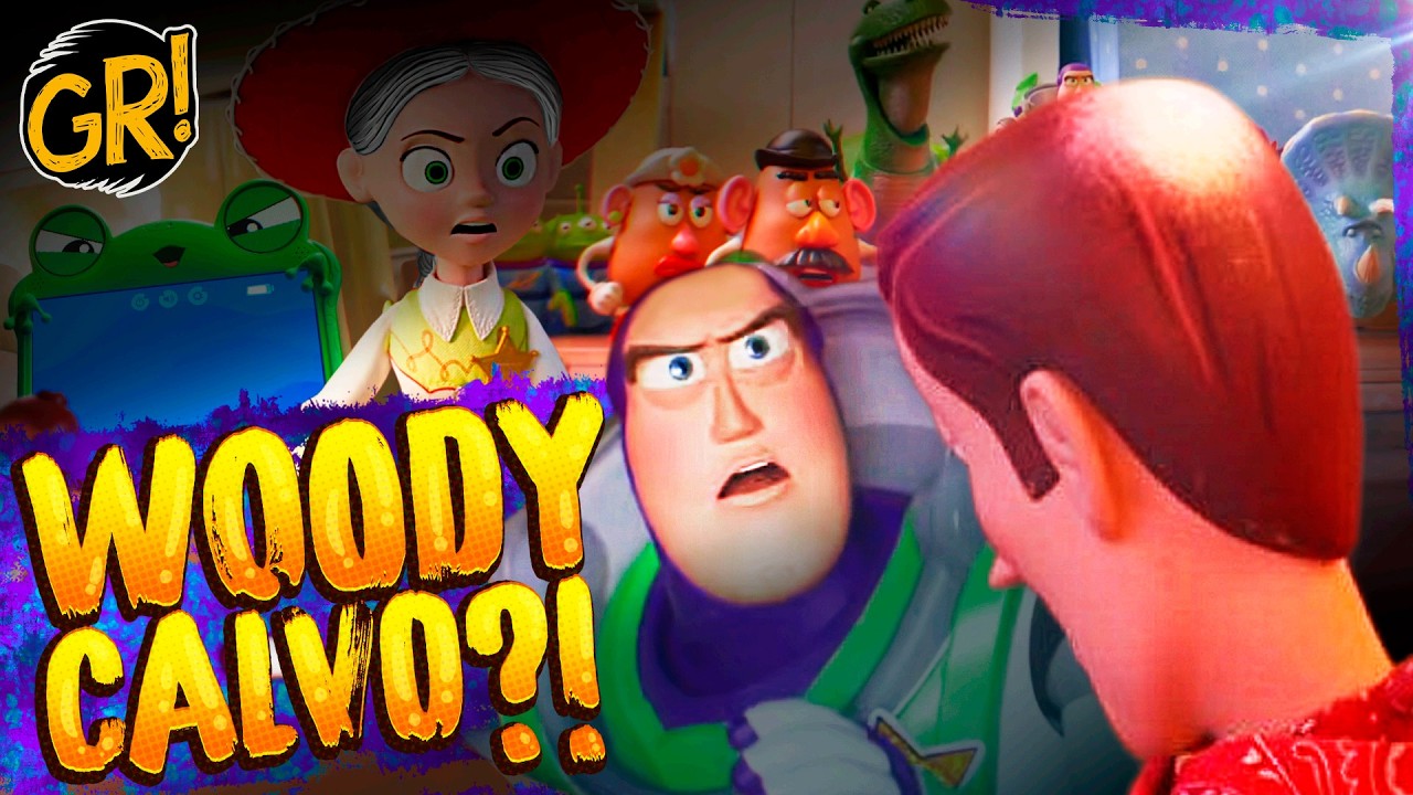 WOODY CALVO EM TOY STORY 5: NINGUÉM MERECE UMA HUMILHAÇÃO CAPILAR DESSE NÍVEL?!