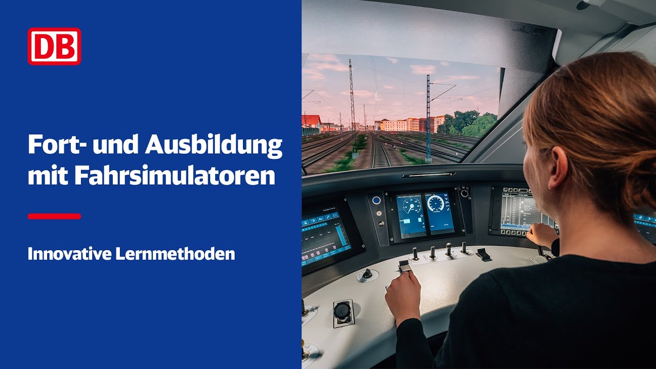 Fort- und Ausbildung für Lokführer:innen mit Fahrsimulatoren | DB Training