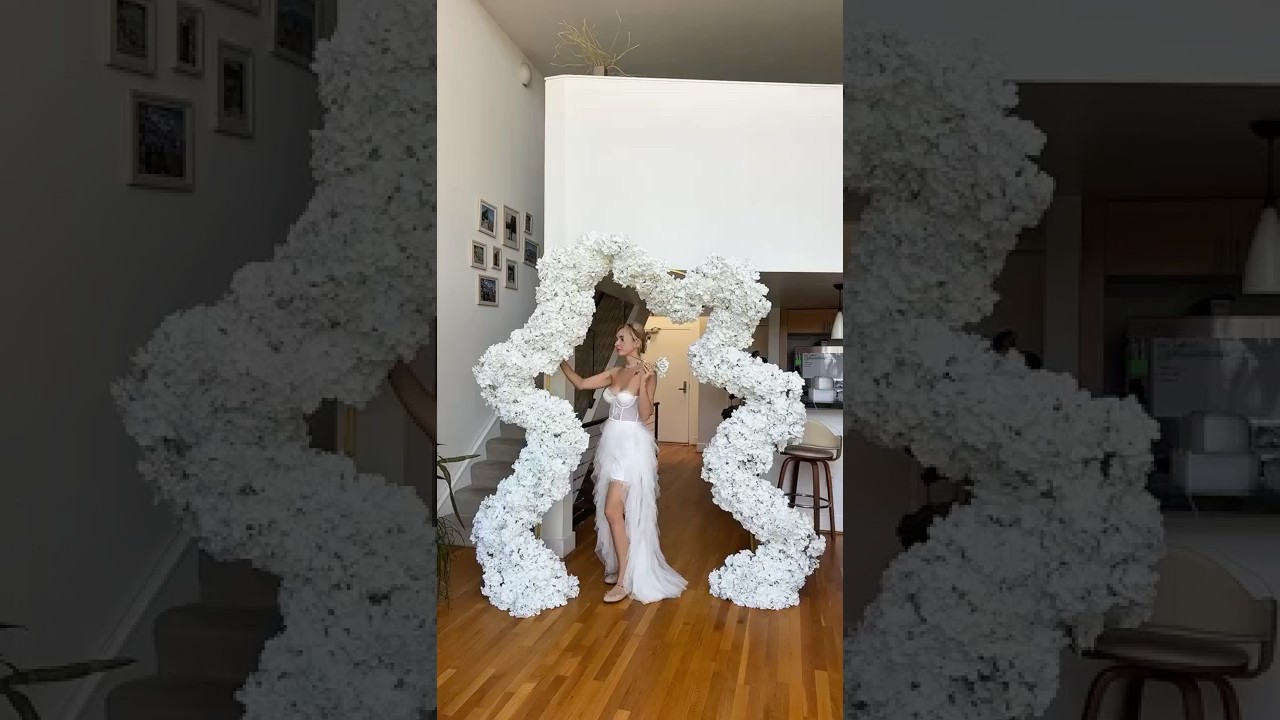DIY wedding arch