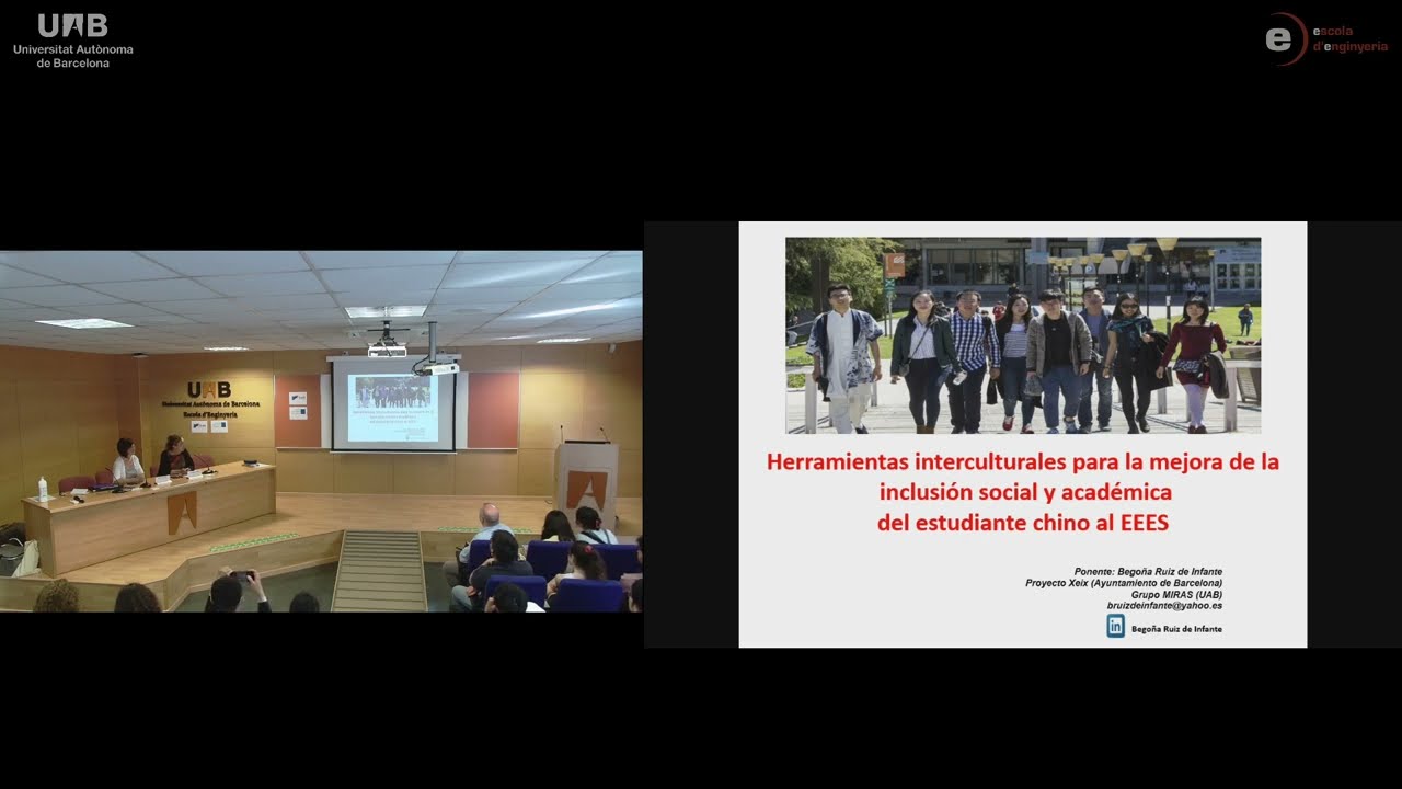 SIAS China-EU Teacher Begoña Ruiz de Infante UAB (Erasmus project 2019-2022)