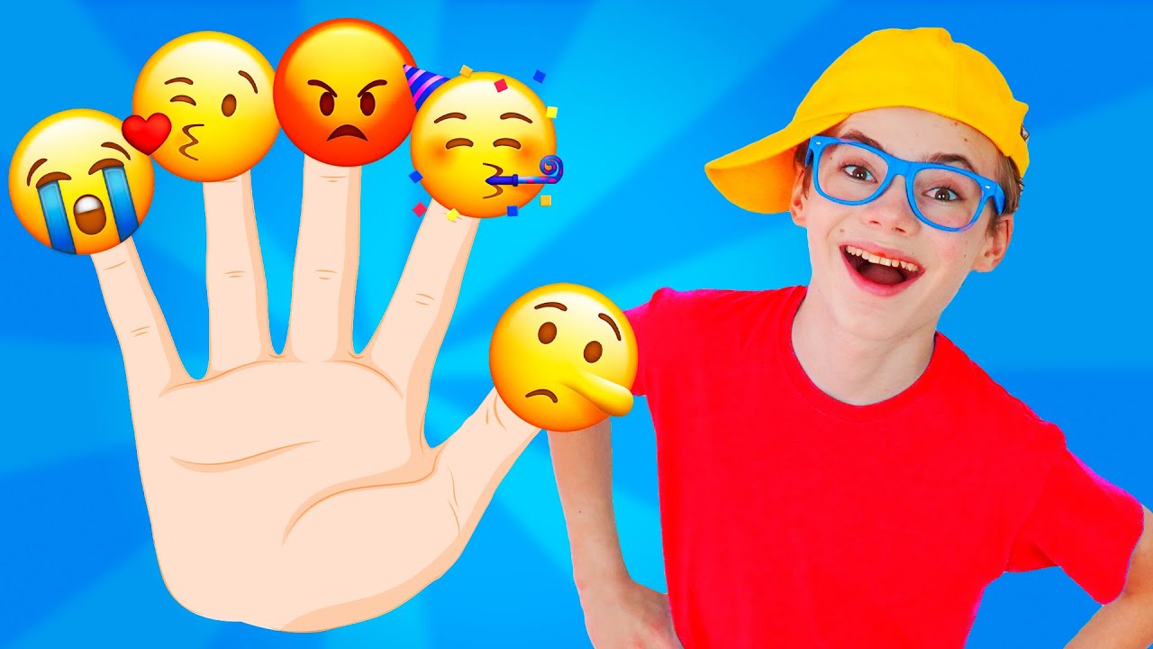 Finger Family Emoji Song | Kids Songs