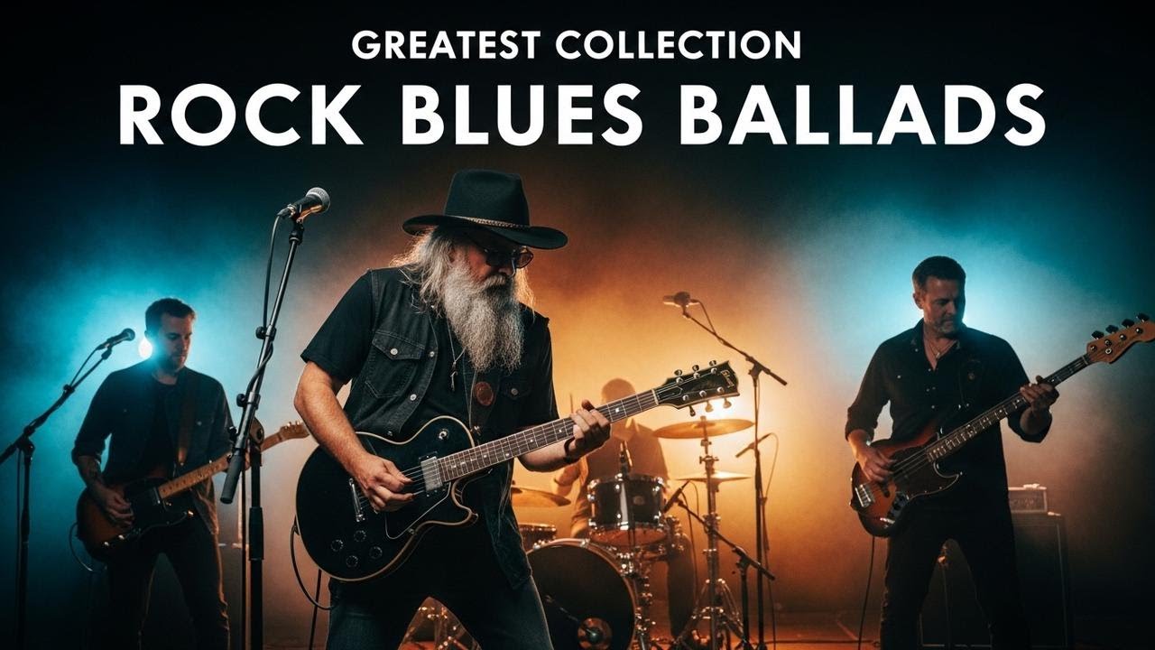 Golden Rock Blues Era Inspired by Muddy Waters, Hendrix and Clapton vol84