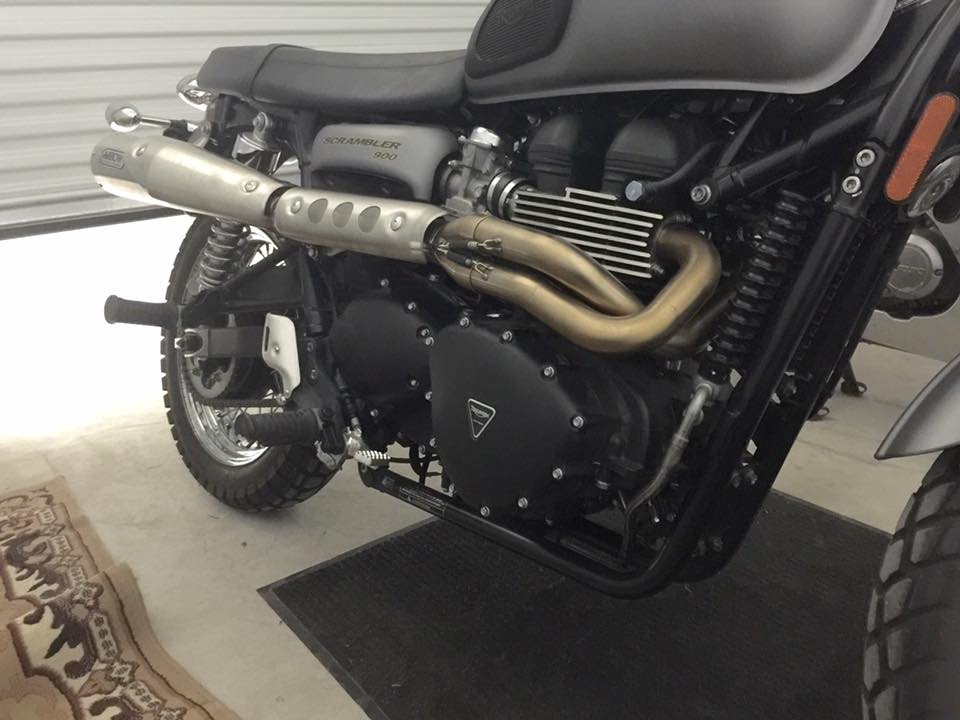 Triumph Scrambler Arrow 2:1 Exhaust