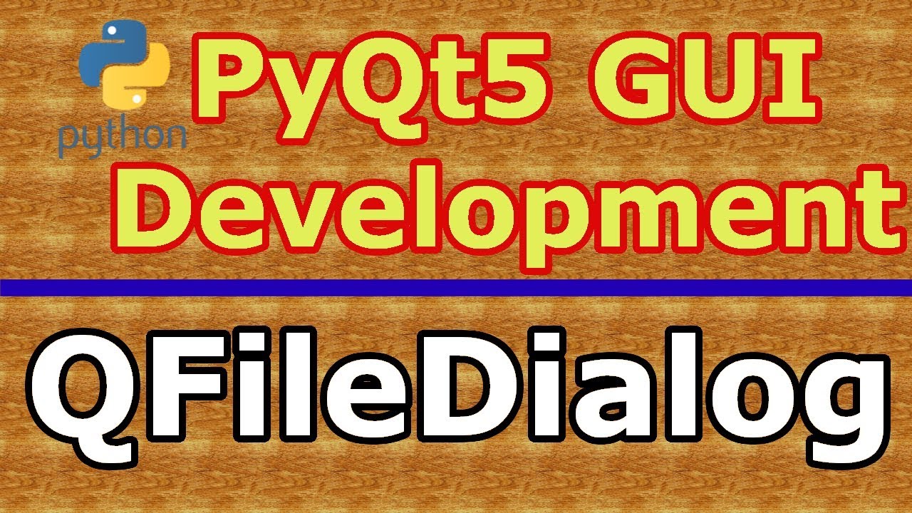 PyQt5 QFileDialog Browsing An Image