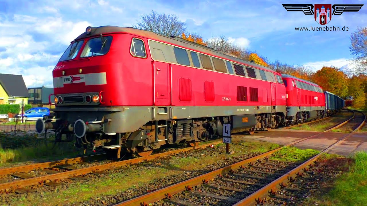 225-Doppel der Lappwaldbahn auf der Luhebahn der OHE + 232-Bonus