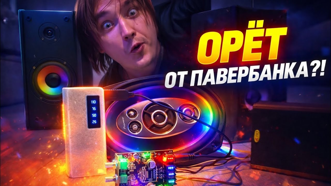 Вторая жизнь старым динамикам 🔊 Мощный усилитель за 3$ | ZK-502MT