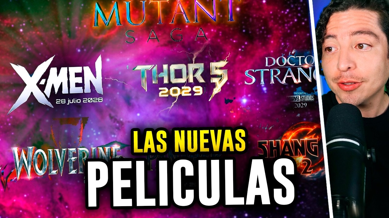 Las NUEVAS PELICULAS de Marvel en 2028 y 2029 confirman la nueva saga I Spider-man Brand New Day y +