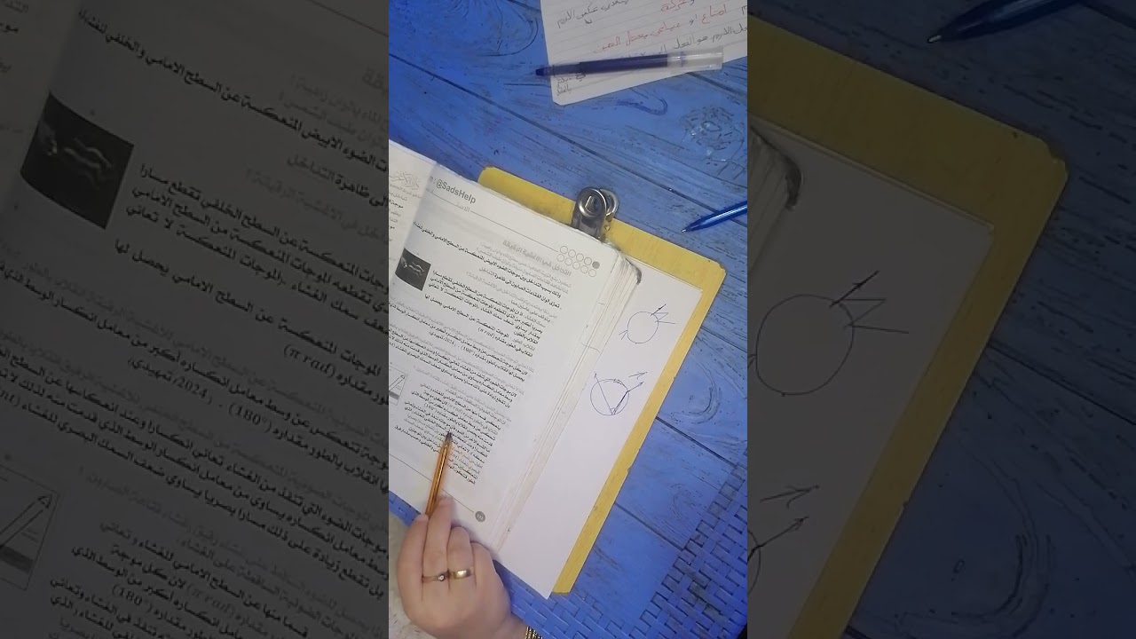 فيزياء الفصل الخامس الجزء الثالث والرابع تجربه الشق الواحد الحيود في الضوء للصف سادس علمي