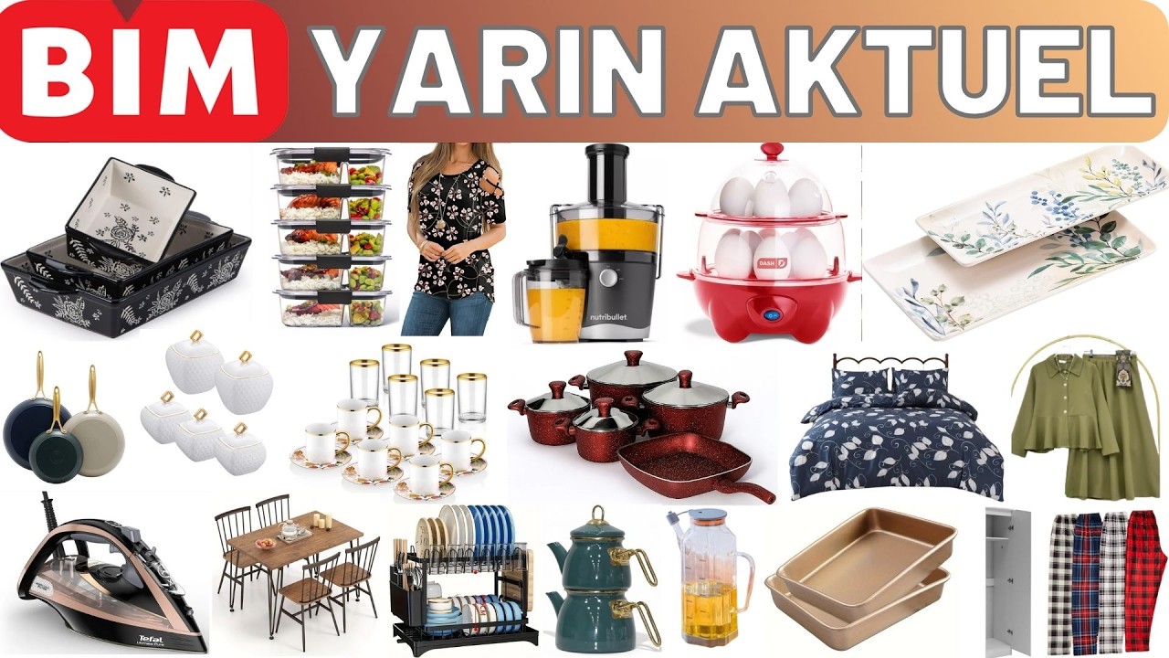 BİM 9  MART 2026 BİM YENİ GELECEK  ÇEYİZLİK ÜRÜNLER VE MUTFAK | ÜRÜNLERİ | BİM AKTÜEL KATALOĞU