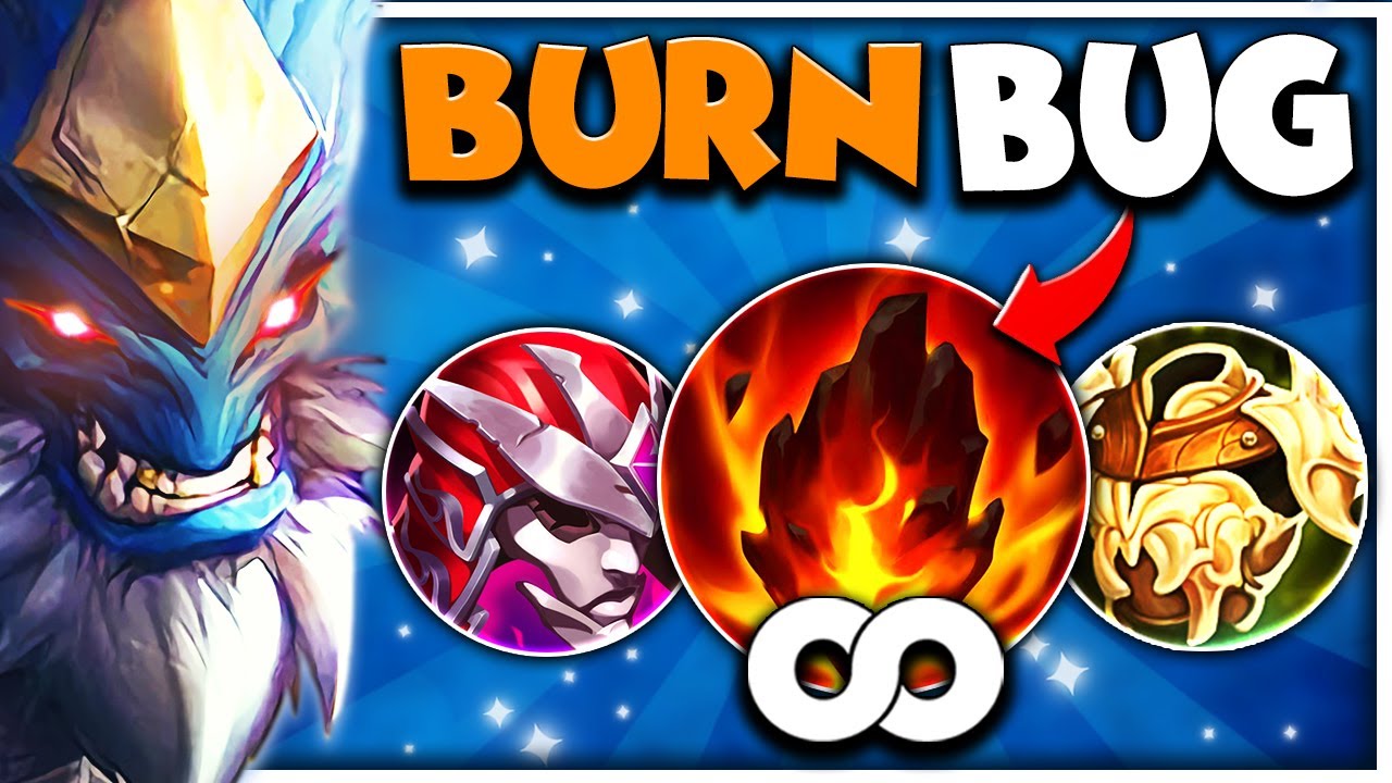 *NEW BURN BUG?!* I BROKE Malphite to INFINITELY BURN you for +300 DMG/SEC