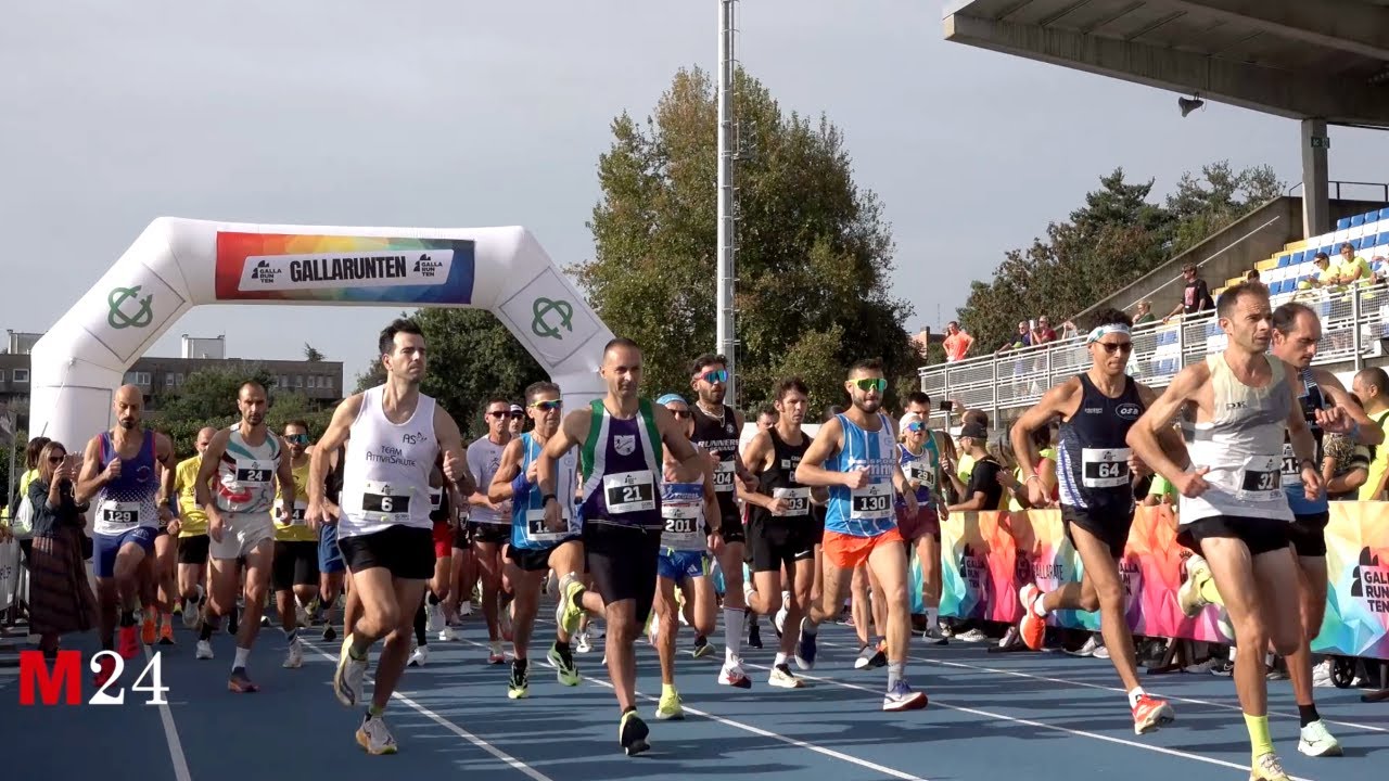Galla Run Ten 2025, la partenza della 10km