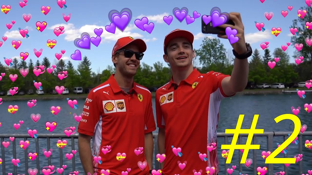 Sebastian Vettel & Charles Leclerc Funny and Cute Moments (Part #2)