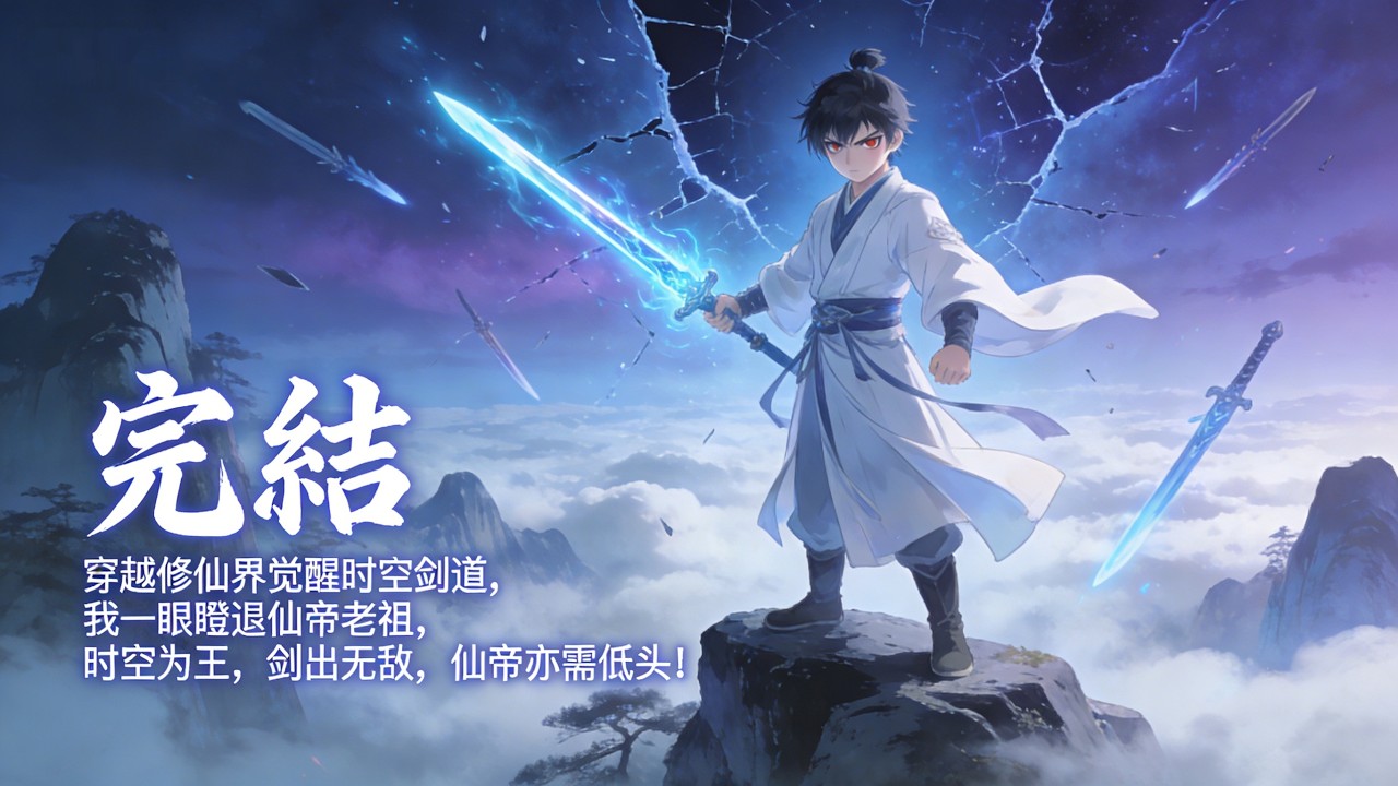 【完結】穿越修仙界觉醒时空剑道，我一眼瞪退仙帝老祖。时空为王，剑出无敌，仙帝亦需低头！#小說推薦 #小說 #動漫 #劇情 #漫畫