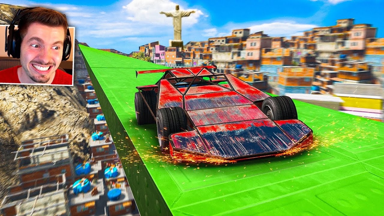 VAI E VOLTA dentro da favela do GTA 5 (rampei GERAL)