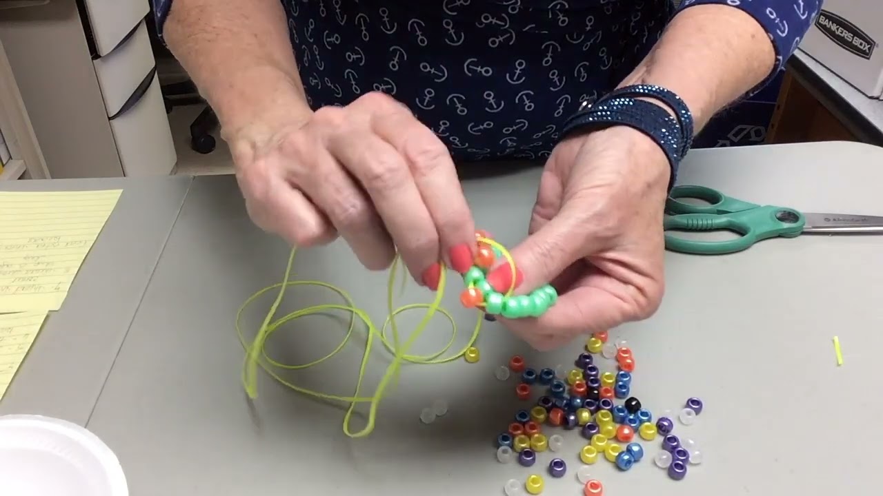 UConn 4-H NLC Ocean Discovery #3: How to Make a Pony Bead 3-D Octopus