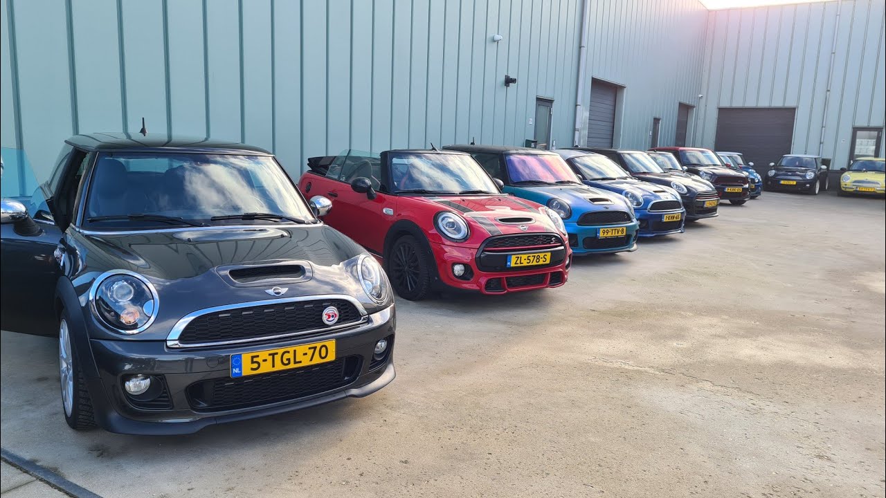 Event: Mini Cooper Club Nederland 🇳🇱 Nieuwjaars meeting | 8 januari 2023 meer dan 60 Mini's