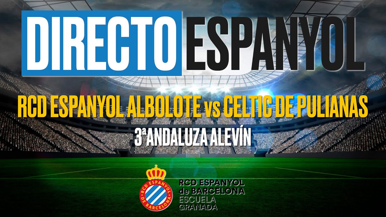 RCD Espanyol Albolote vs Celtic de Pulianas · 3ª Andaluza Alevín