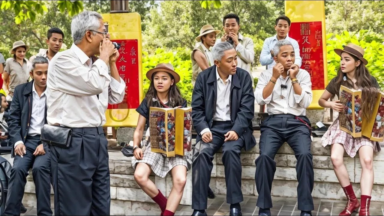 手风琴女孩仔细听口琴大爷教学，没想到秒变 i人，和两位大爷一起合奏中国人民志愿军【李楚然手风琴】