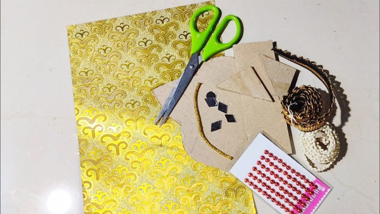 ಸುಂದರವಾದ ಕೀ ಚೈನ್ ಹೋಲ್ಡರ್ | Handmade Key holder | Key chain holder | Key holder making at home