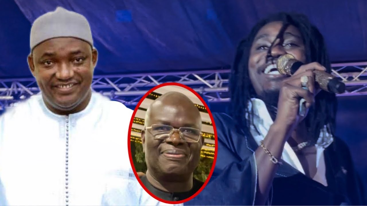 Battré extraordinaire du Président Adama Barrow à la soirée de Wally Seck Gala Fogeca à Gambie