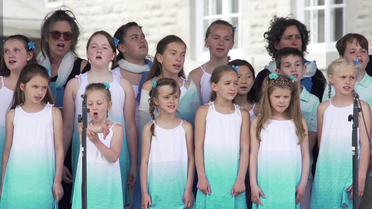 Ca fait du bien-Chanson du 50e - Choeur des Jeunes de St-Sauveur-15 juin 2019