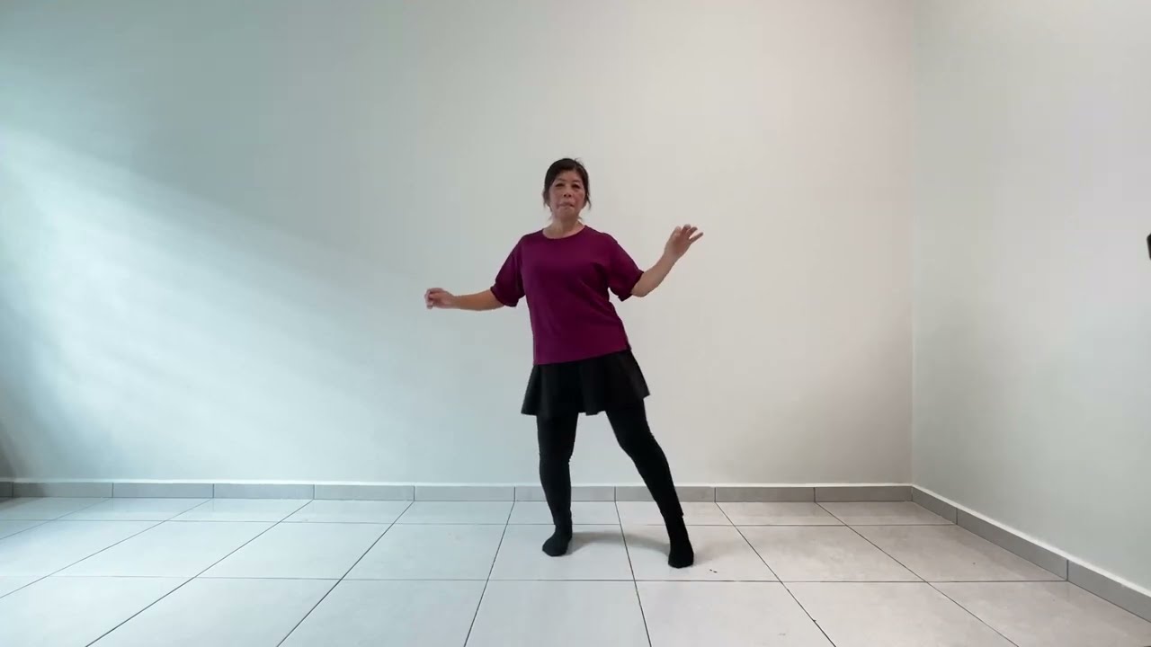 Dance Darlings - Comment Ca Va Line Dance (Tutorial & Demo)