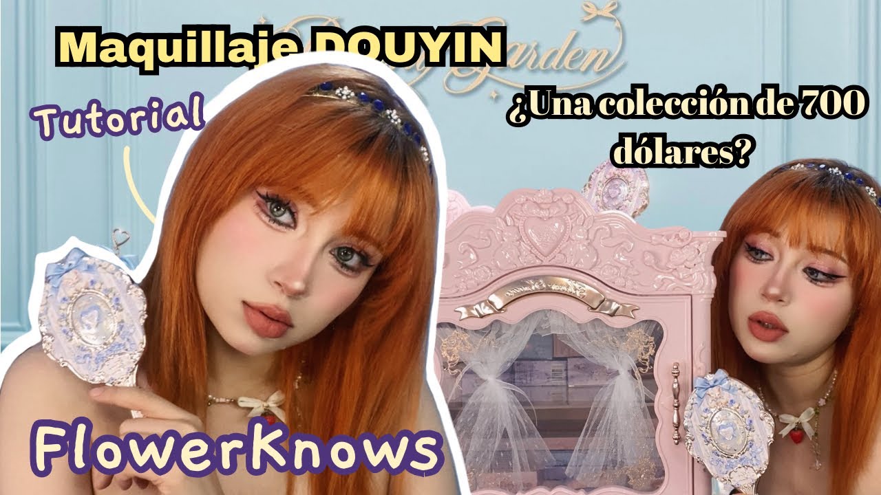 Así luce la “BUNNY GARDEN COLLECTION” de FLOWERKNOWS + Maquillaje DOUYIN 🎀 Giselle Kim