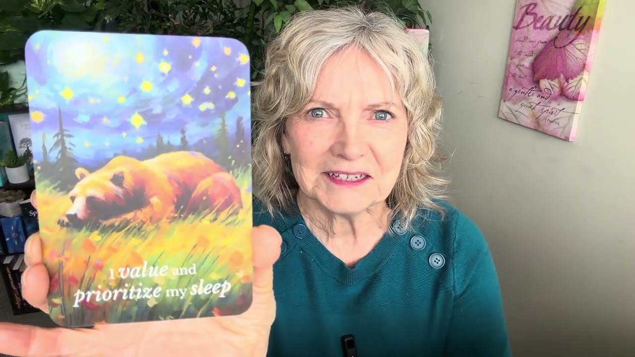 TAP INTO CALM with AFFIRMATIONAL EFT and an ORACLE CARD