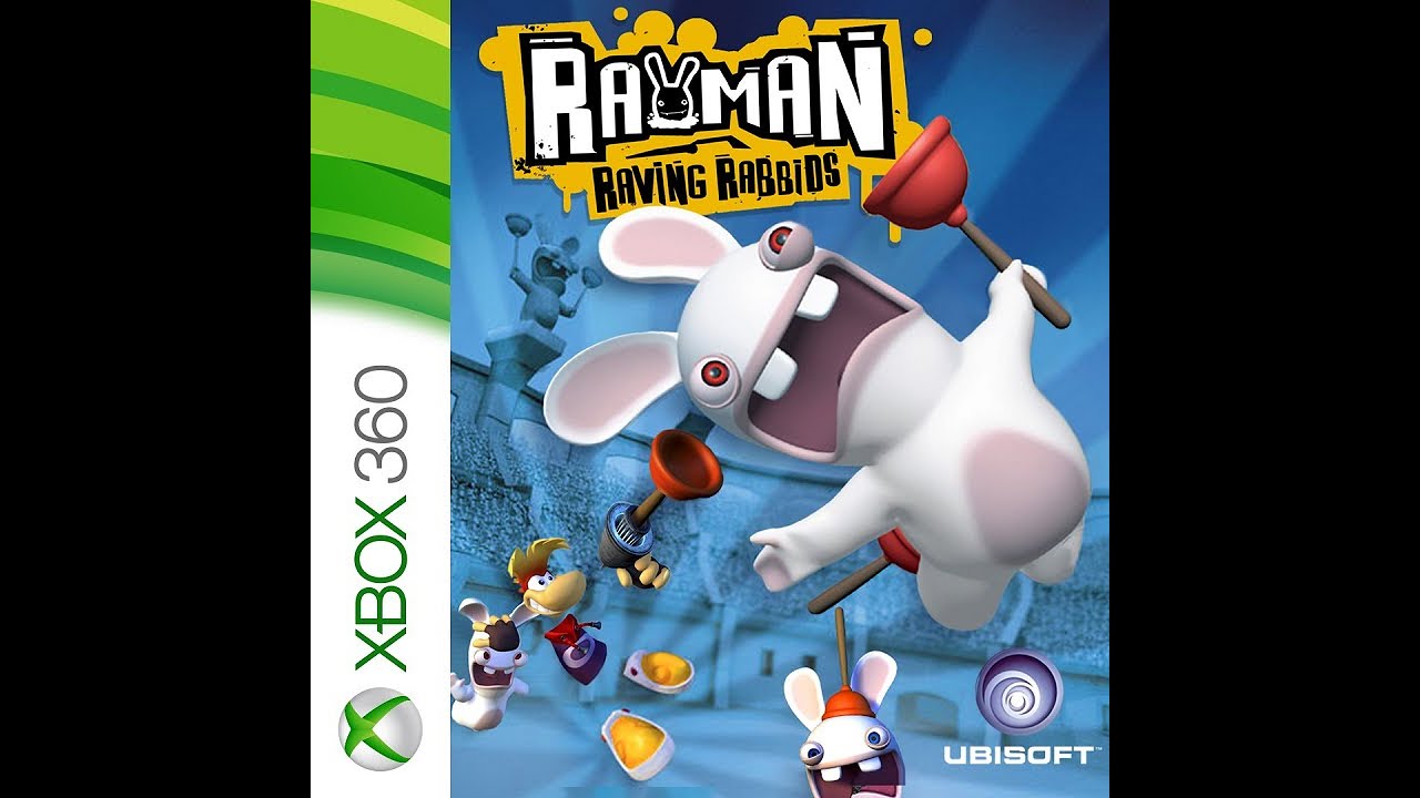 Rayman Raving Rabbids (Xbox 360) Gameplay [HD]