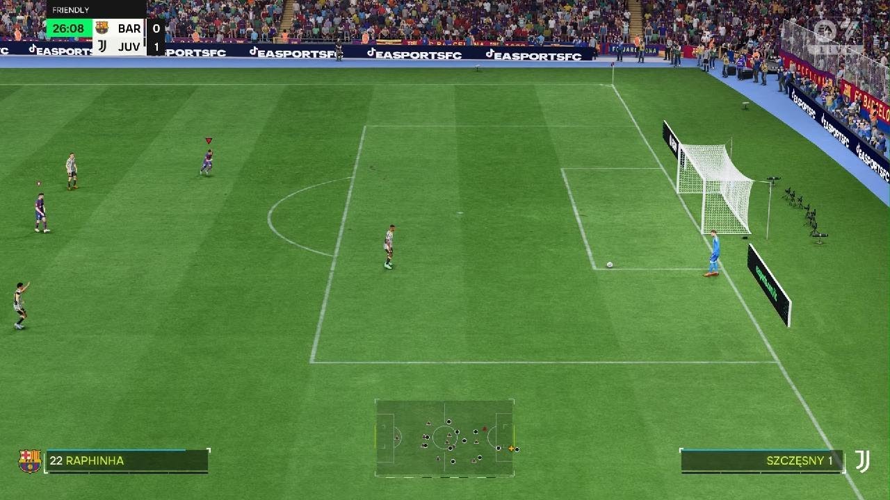 EA SPORTS FC 24 Barcelona vs Juventus