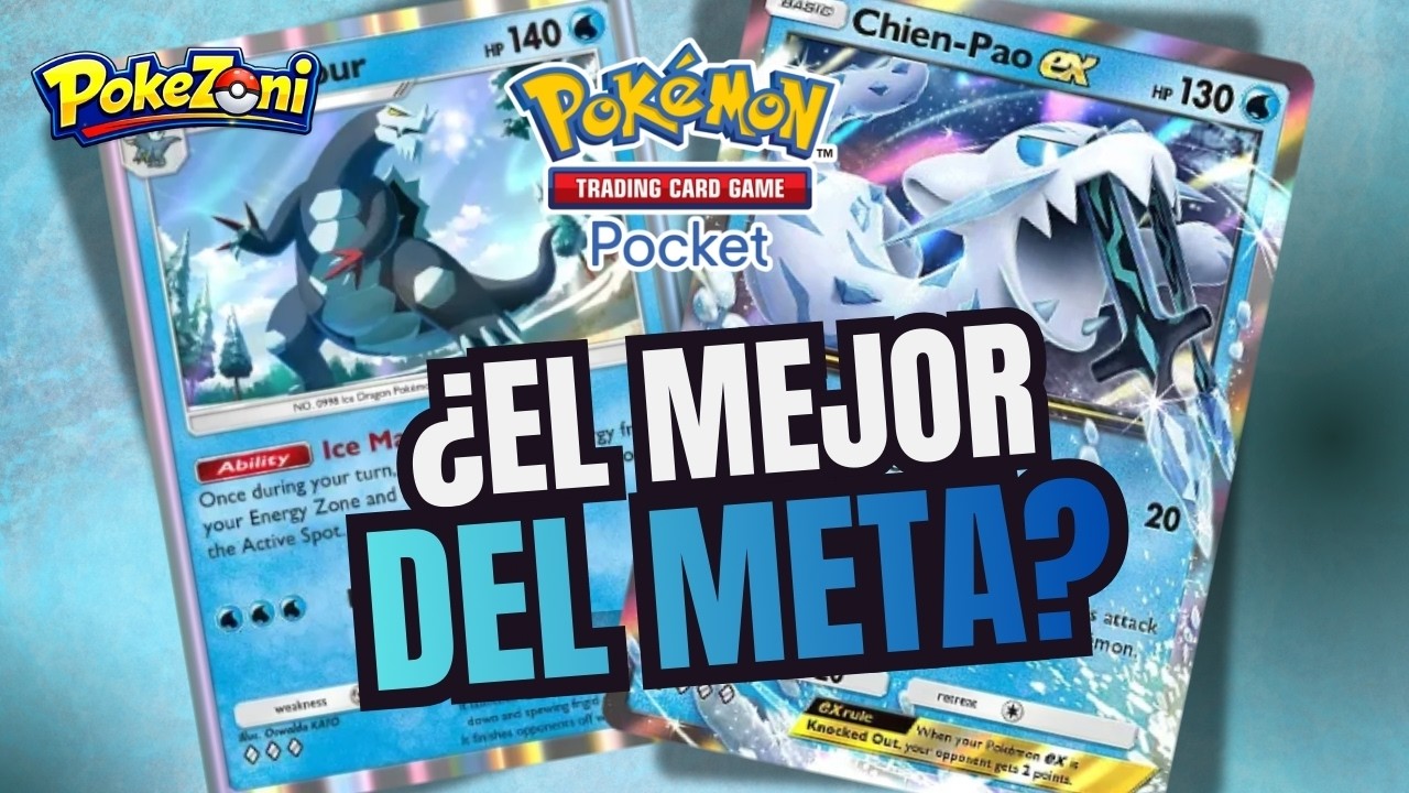 CHIEN-PAO Y BAXCALIBUR PUEDEN SER LO MEJOR EN ESTE META 😱 | Encantos de Paldea | Pokémon TCG Pocket