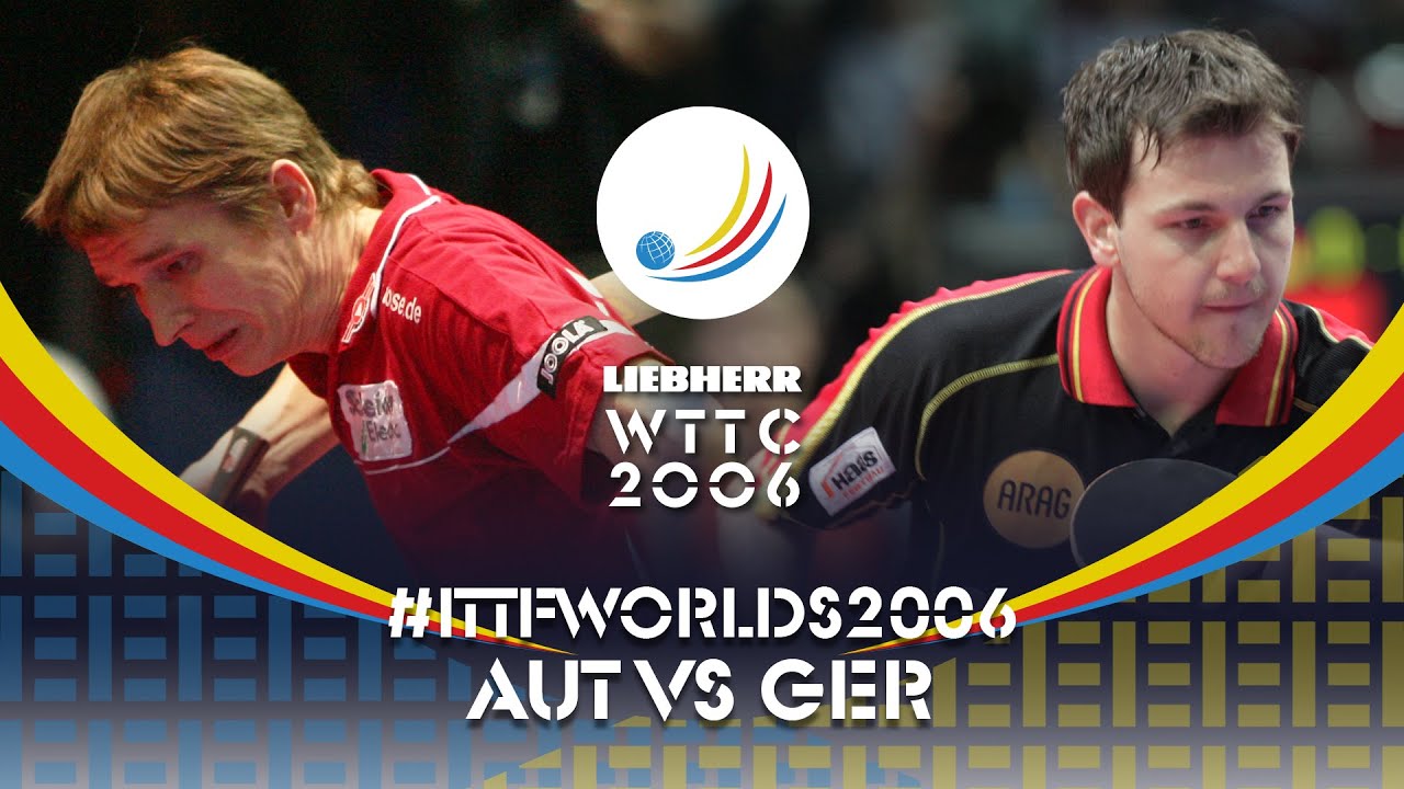 Werner Schlager vs Timo Boll  | 2006 World Table Tennis Championships
